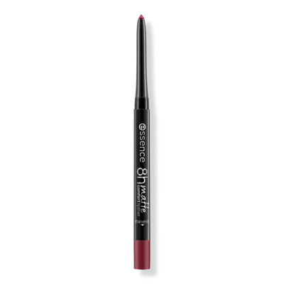 Essence 8h Matte Comfort Lipliner - Dark Berry In Purple