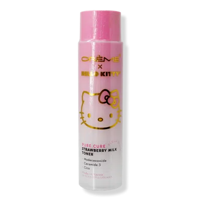 The Creme Shop Hello Kitty Klean Beauty Pure Cure Strawberry Milk Toner
