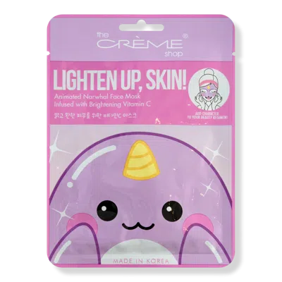 The Creme Shop Lighten Up, Skin! Animated Narwhal Face Mask - Brightening Vitamin C
