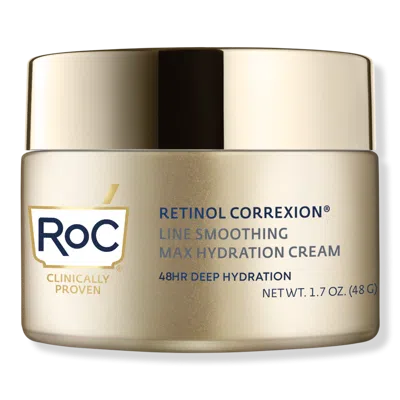 Roc Retinol Correxion Line Smoothing Max Hydration Cream In Gold