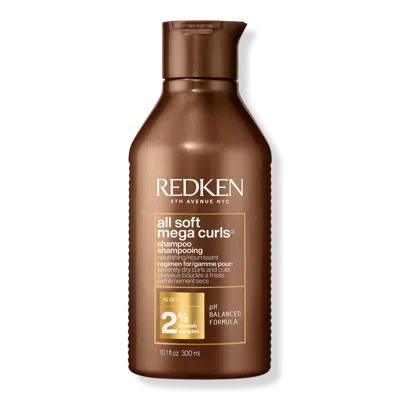 Redken All Soft Mega Curls Shampoo For Curly Hair In White