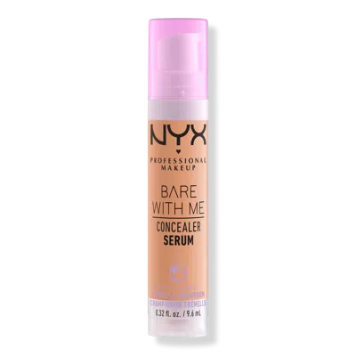 Nyx Professional Makeup Bare With Me Hydrating Face & Body Concealer Serum - Light Tan In Brown