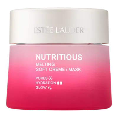 Estée Lauder Nutritious Melting Soft Cream Mask And Moisturizer In Transparent