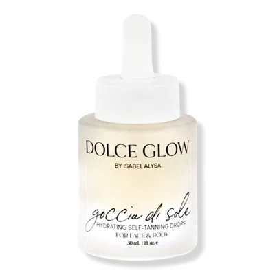 Dolce Glow Goccia Di Sole Hydrating Self-tanning Serum Drops For Face And Body