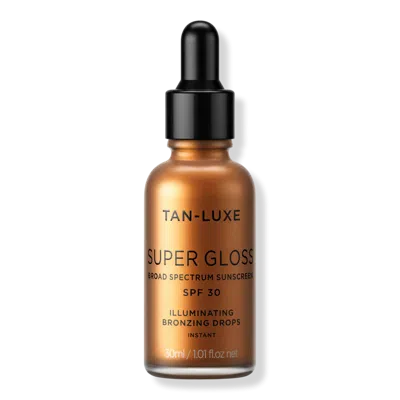 Tan-luxe Super Gloss Instant Bronzing Face Drops With Spf 30