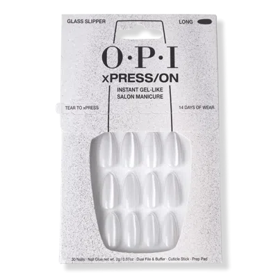 Opi Xpress/on Special Effect Press On Nails - Glass Slipper