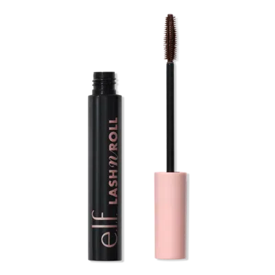 E.l.f. Cosmetics Lash 'n Roll Curling & Lifting Mascara - Deep Brown In Brown