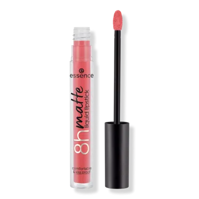 Essence 8h Matte Liquid Lipstick - Fiery Red In Red