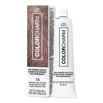 Wella Colorcharm Demi-permanent Cream Hair Color - 7a Medium Cool Blonde