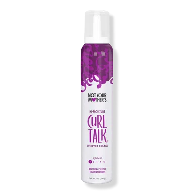 Not Your Mother's Curl Talk Hi-moisture Whipped Cream