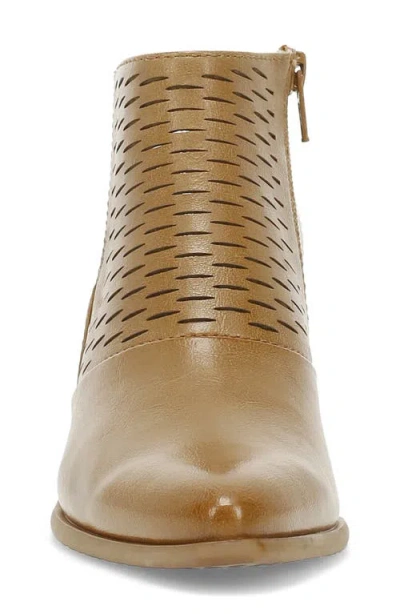 Baretraps Yangley Block Heel Bootie In Brown