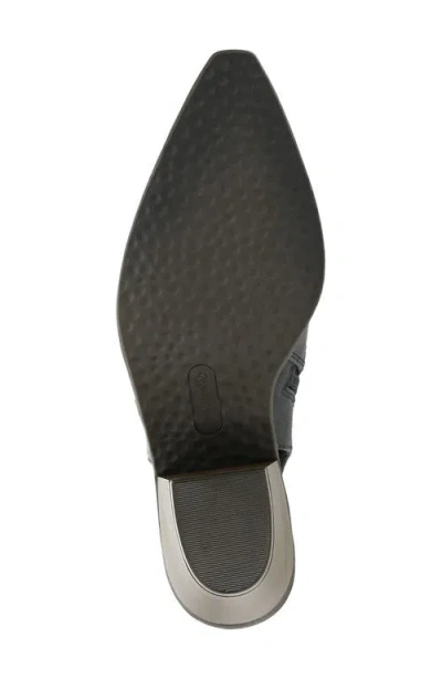 Baretraps Langley Womens Block Heel Faux Leather Booties In Blue