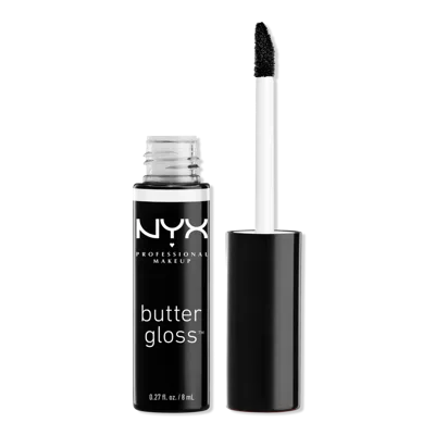 Nyx Professional Makeup Butter Gloss Non-stick Lip Gloss In Black