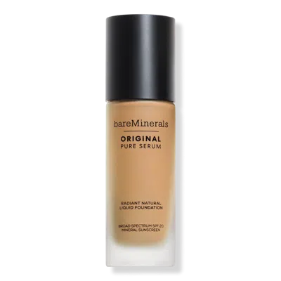 Bareminerals Original Pure Serum Radiant Natural Liquid Foundation Mineral Spf 20 - Light Warm 2.5