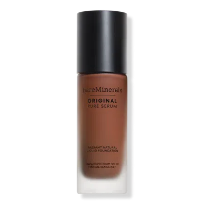 Bareminerals Original Pure Serum Radiant Natural Liquid Foundation Mineral Spf 20 - Deep Cool 6