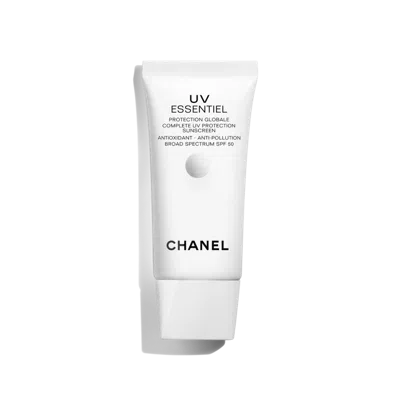 Chanel Uv Essentiel Complete Uv Protection Sunscreen Antioxidant Broad Spectrum Spf 50 In White