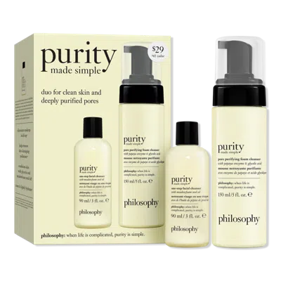 Philosophy Di Lorenzo Serafini Purity Made Simple 2 Piece Set