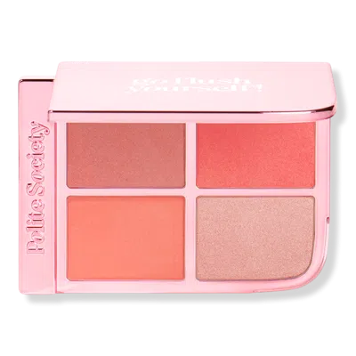 Polite Society Go Flush Yourself Blush & Highlight Face Palette