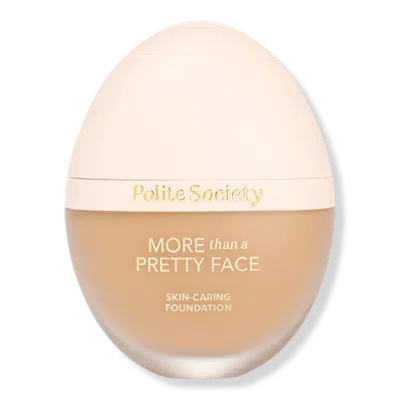 Polite Society More Than A Pretty Face Skin-caring Foundation - Light Warm