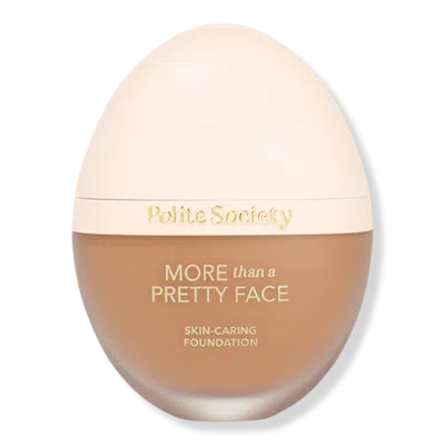 Polite Society More Than A Pretty Face Skin-caring Foundation - Medium Cool
