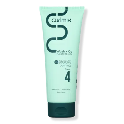Curlmix Wash And Go Flaxseed Gel For Curly Hair - Light Hold