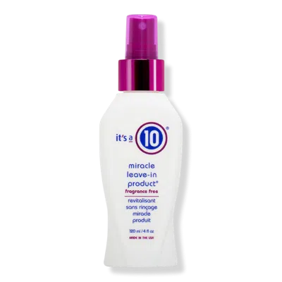 It's A 10 Fragrance Free Miracle Leave-in Product