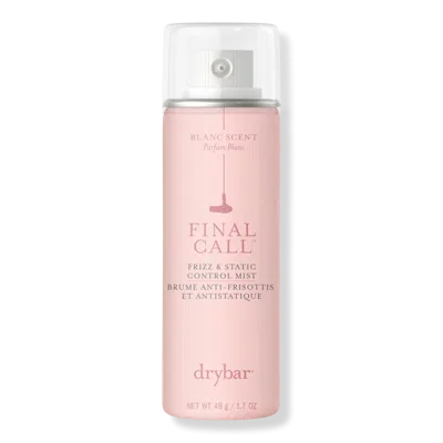 Drybar Final Call Frizz & Static Control Mist - Blanc Scent 1.7 Oz. In Transparent