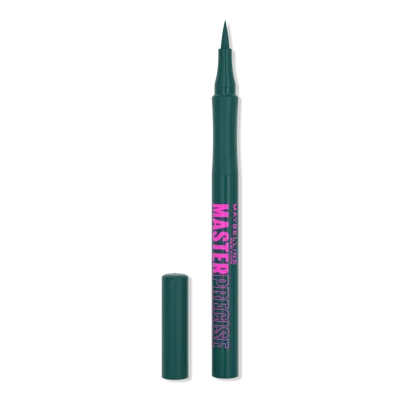 Maybelline Eyestudio Master Precise All Day Liquid Eyeliner - Emerald Green In Green