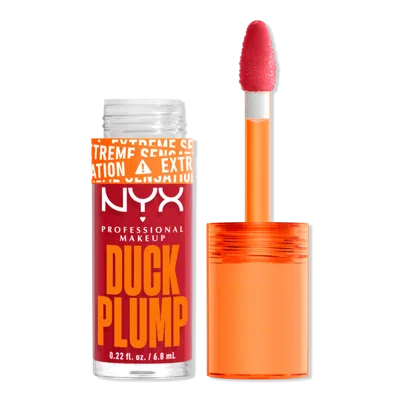 Nyx Professional Makeup Duck Plump Lip Plumping Gloss - Cherry Spice-red