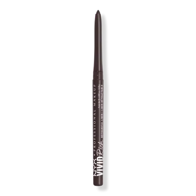 Nyx Professional Makeup Retractable Vivid Rich Mechanical Eyeliner Pencil - Smokin's Topaz