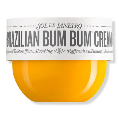 Sol De Janeiro Brazilian Bum Bum Visibly Firming Refillable Body Cream With Caffeine-rich Guarana - 2.5 oz