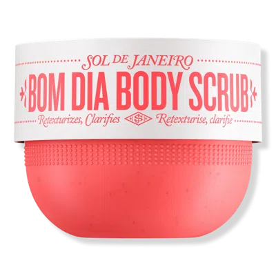 Sol De Janeiro Bom Dia Body Scrub 10% Aha Bha Resurfacing Complex + Crushed Maracujá Seeds 7.8 oz / 220 G