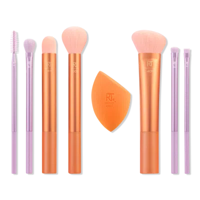Real Techniques Level Up Makeup Brush + Blending Sponge Set