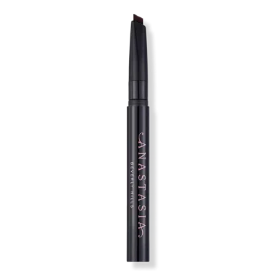 Anastasia Beverly Hills Brow Definer 3-in-1 Triangle Tip Easy Precision Eyebrow Pencil Mini - Ebony In Black
