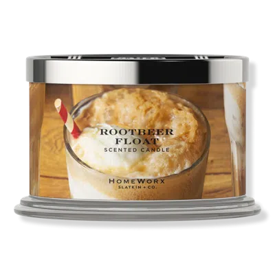 Homeworx Root Beer Float 4-wick Scented Candle In Multi