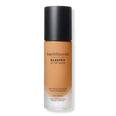 Bareminerals Barepro 24hr Wear Skin-perfecting Matte Liquid Foundation Mineral Spf 20 - Medium Deep 40 Warm
