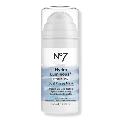 No7 Hydraluminous+ Hydrating Dual Phase Mask