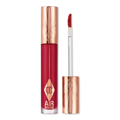 Charlotte Tilbury Airbrush Flawless Lip Blur, Lip Gloss, Ruby Blur In Red