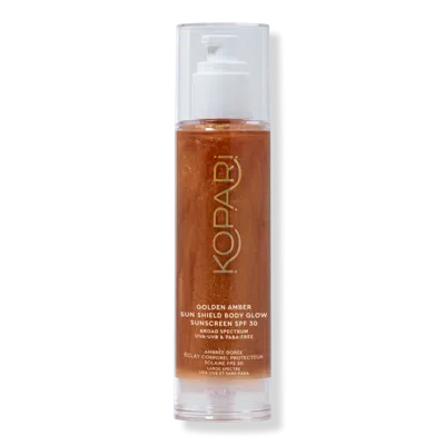 Kopari Beauty Golden Amber Sun Shield Body Glow Sunscreen Spf 30