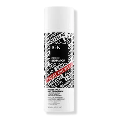 Igk Good Behavior Intense Daily Smoothing Mask