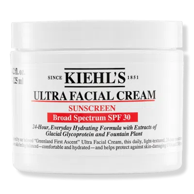 Kiehl's Since 1851 Ultra Facial Cream Sunscreen Spf 30 4.2 Oz.
