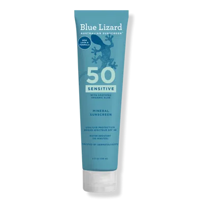 Blue Lizard Australian Sunscreen Sensitive Mineral Sunscreen Lotion Spf 50+ - 5.0 oz