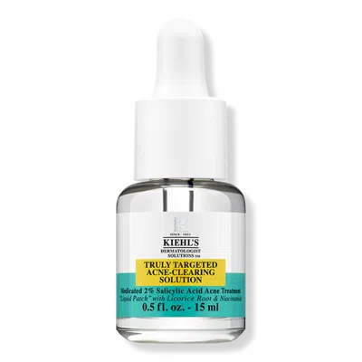 Kiehl's Since 1851 Truly Targeted Acne Clearing Solution With Salicylic Acid 0.5 Oz.