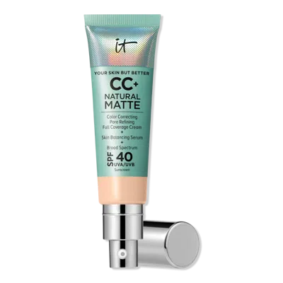It Cosmetics Cc+ Cream Natural Matte Foundation With Spf 40 - Fair Beige