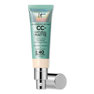 It Cosmetics Cc+ Cream Natural Matte Foundation With Spf 40 - Fair Ivory