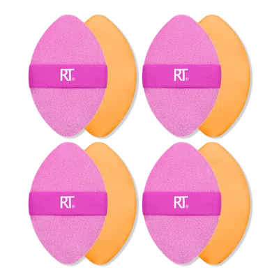 Real Techniques Miracle 2-in-1 Dual-sided Powder Puff 4-pack