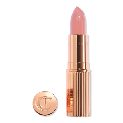Charlotte Tilbury K. I.s. S.i. N.g Satin Shine Lipstick Pillow Talk Fair 0.12 oz