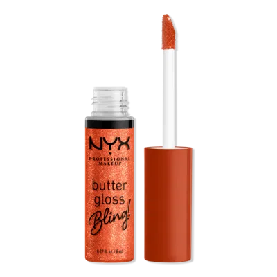 Nyx Professional Makeup Butter Gloss Bling Non-sticky Lip Gloss - Shimmer Down