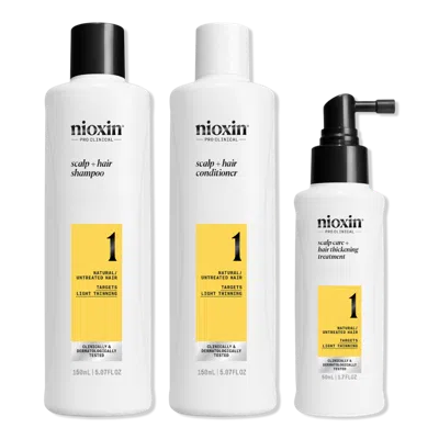 Nioxin Scalp + Hair Thickening System 1 Kit - Trial Size