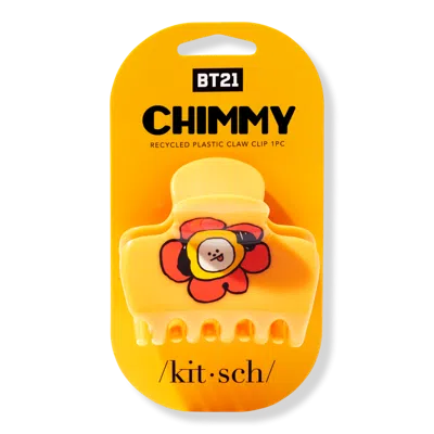 Kitsch Bt21 X  Recycled Plastic Puffy Claw Clip - Chimmy